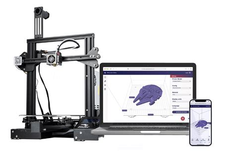 Ender 3 landing page – REALvision Online.